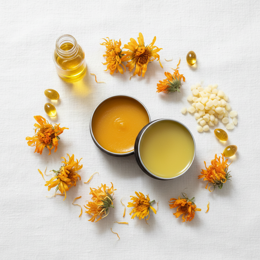 Calendula Flat Lay