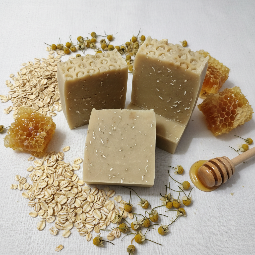 Oats Honey Flat Lay